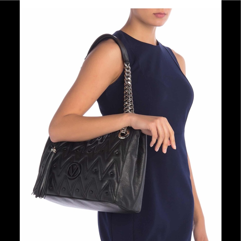 ❣️VALENTINO AUTH by Mario Valentino Luisa Satchel. - Picture 3 of 17